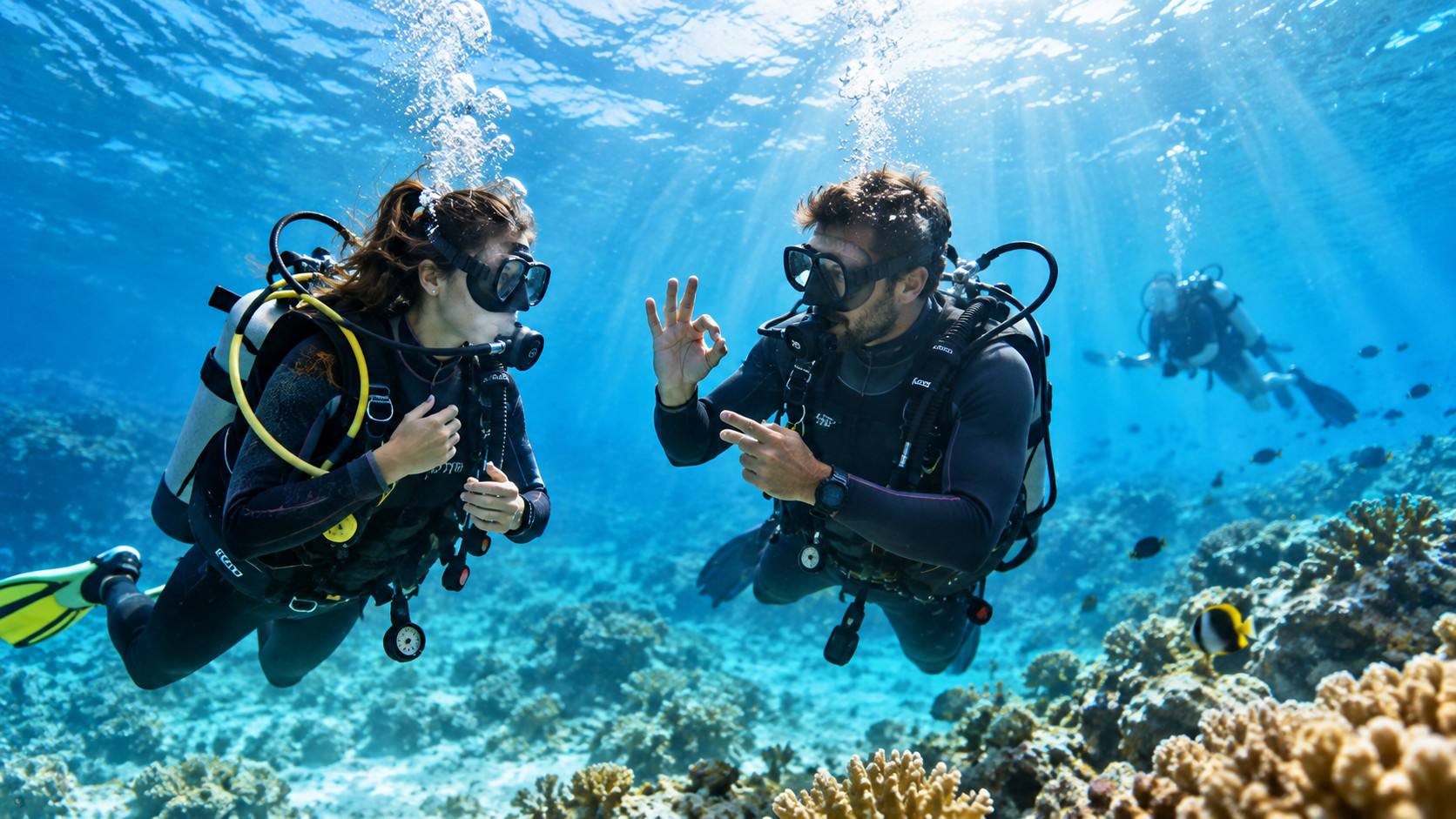PADI scuba diving courses